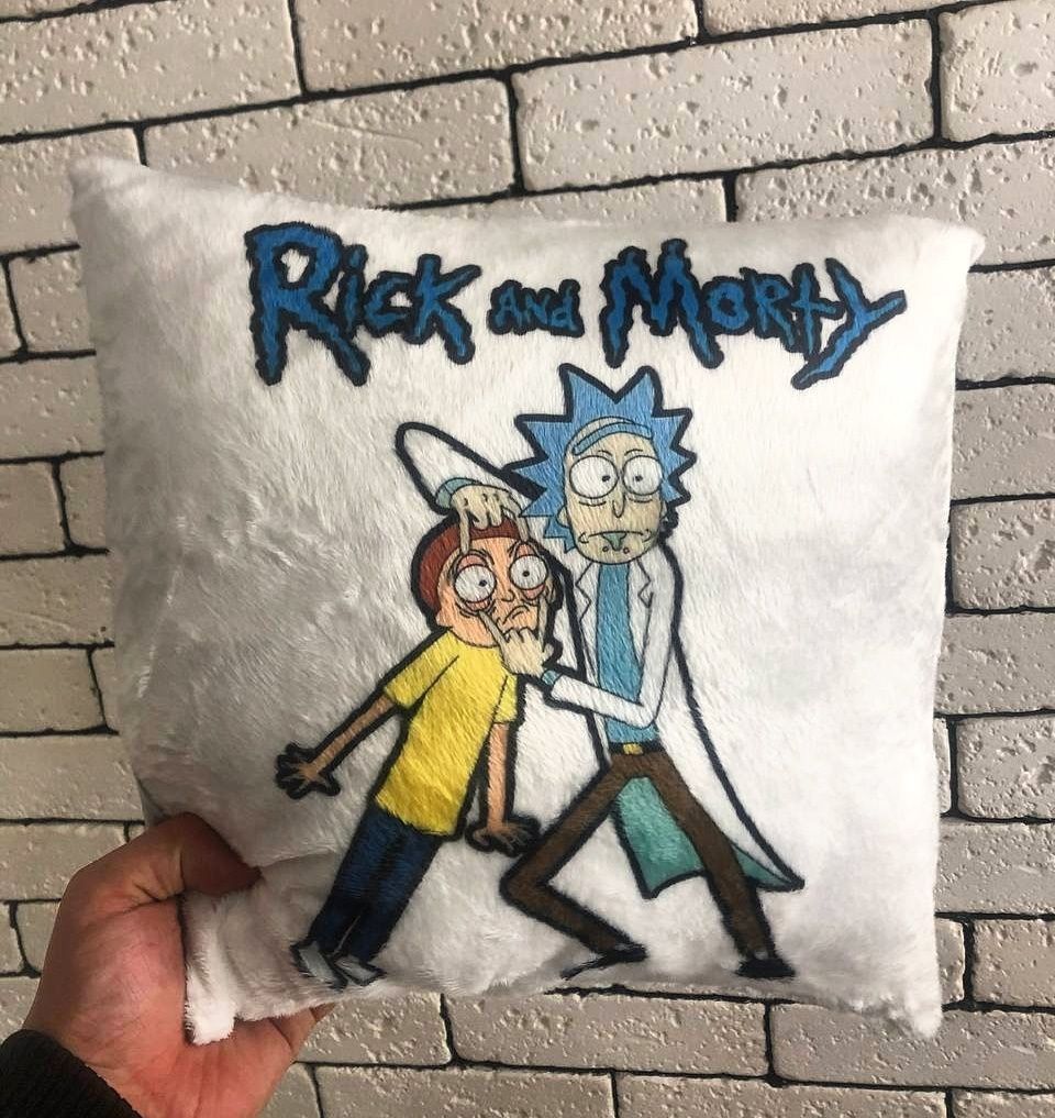 Подушка Rick and Morty