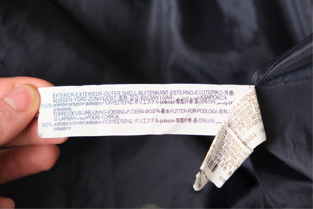 Granatowa bomberka z kołnierzykiem z ekoskóry