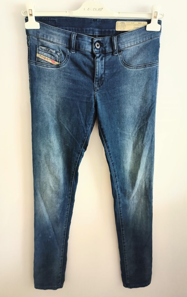 Damskie jeansy jeggins Diesel Livier super Slim W29 L34