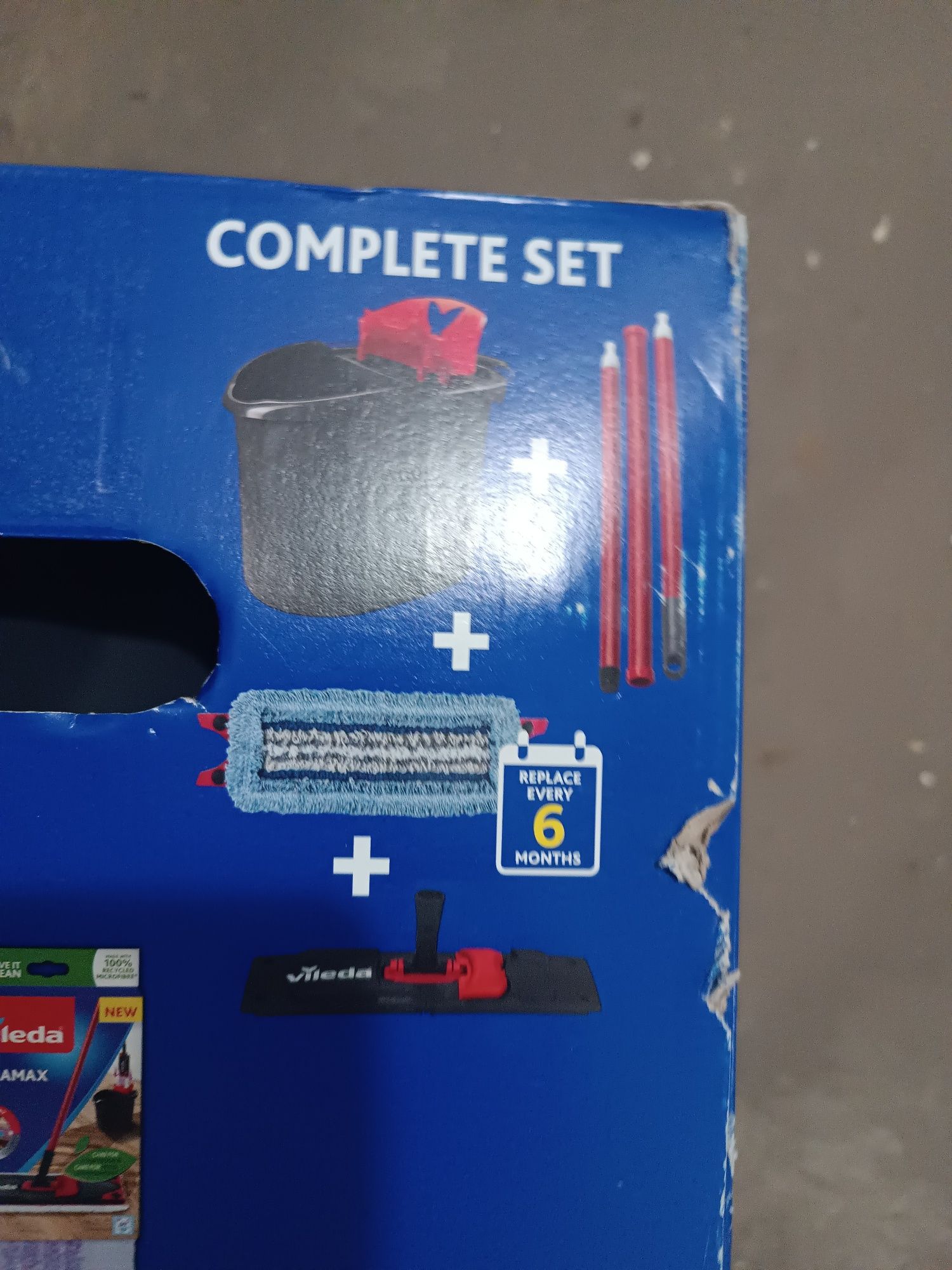 Mop Vileda wiadro kij w komplecie