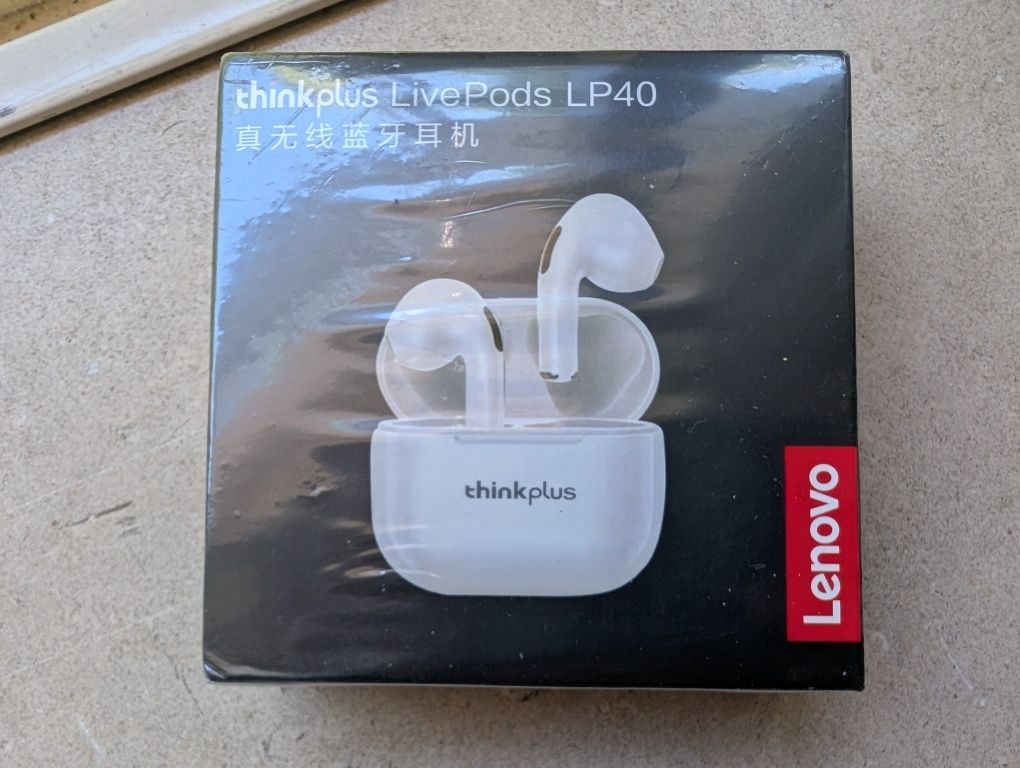 Lenovo thinkplus livepods LP40 (preto)