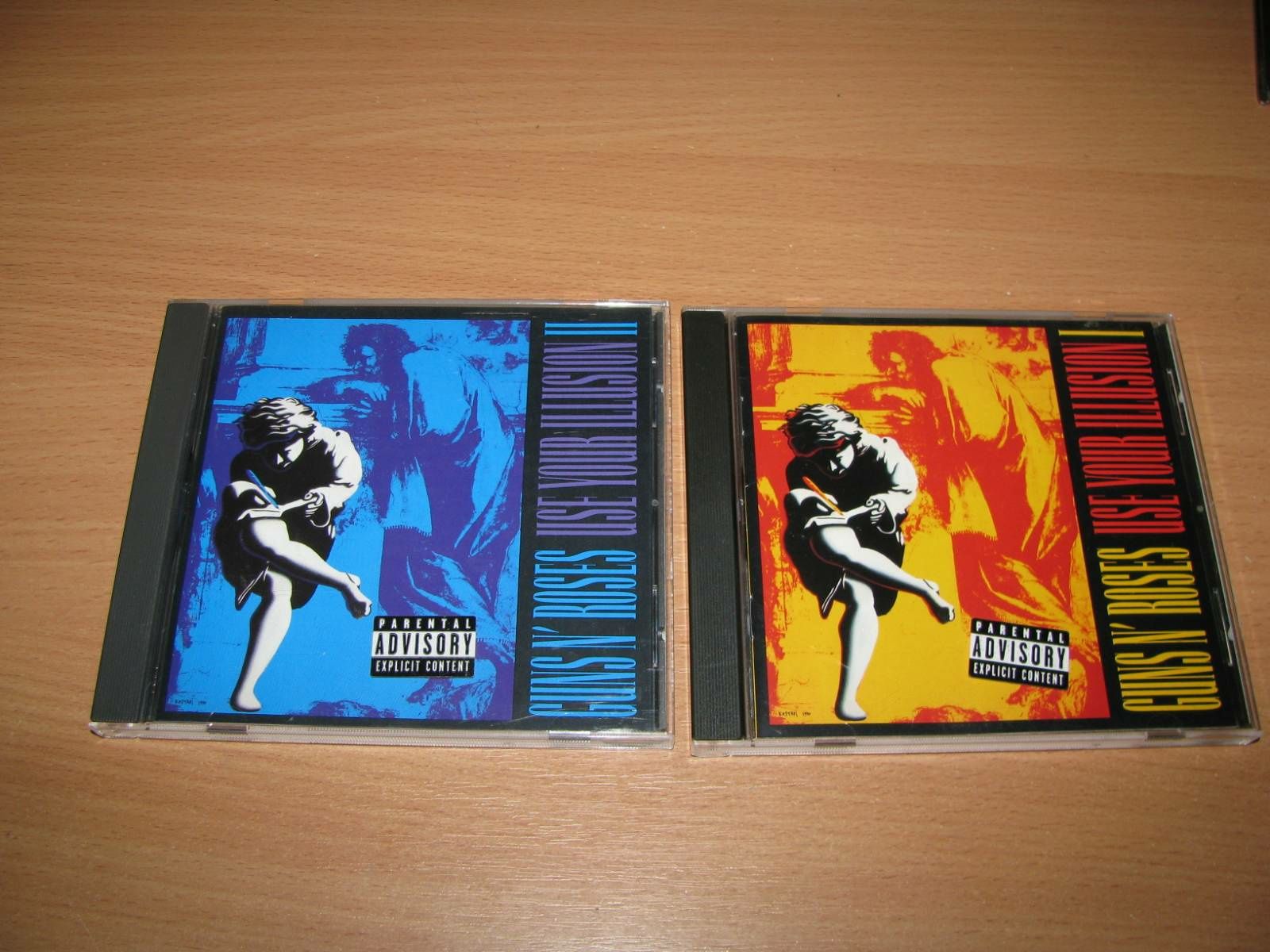 GUNS N'ROSES - Use Your Illusion I & II (1991 Geffen USA MATSUSHITA 2C