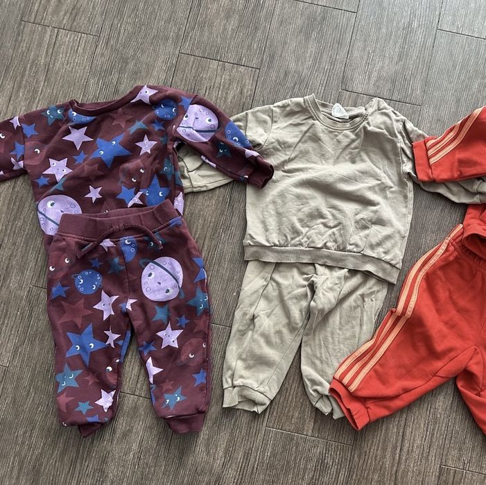 Костюм трикотажный спортивный флисовый худи штаны хлопок