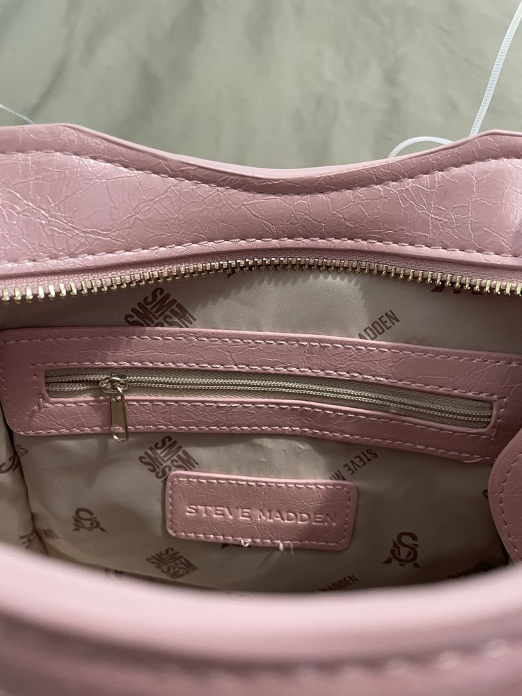 Rozowa torebka na ramie Steve Madden Y2K
