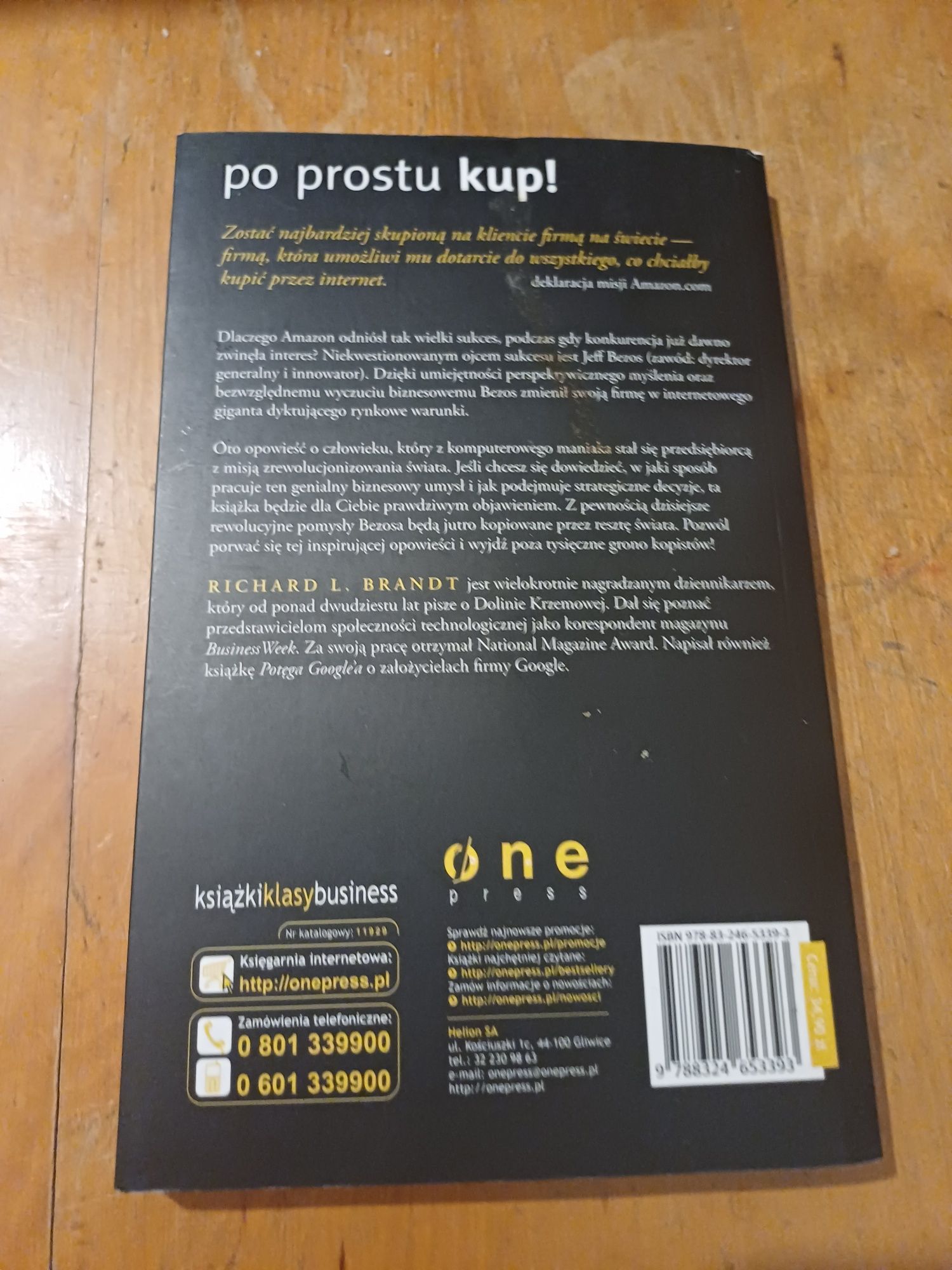 Jednym kliknięciem, historia Jeffa Bezosa, Brandt Richard L