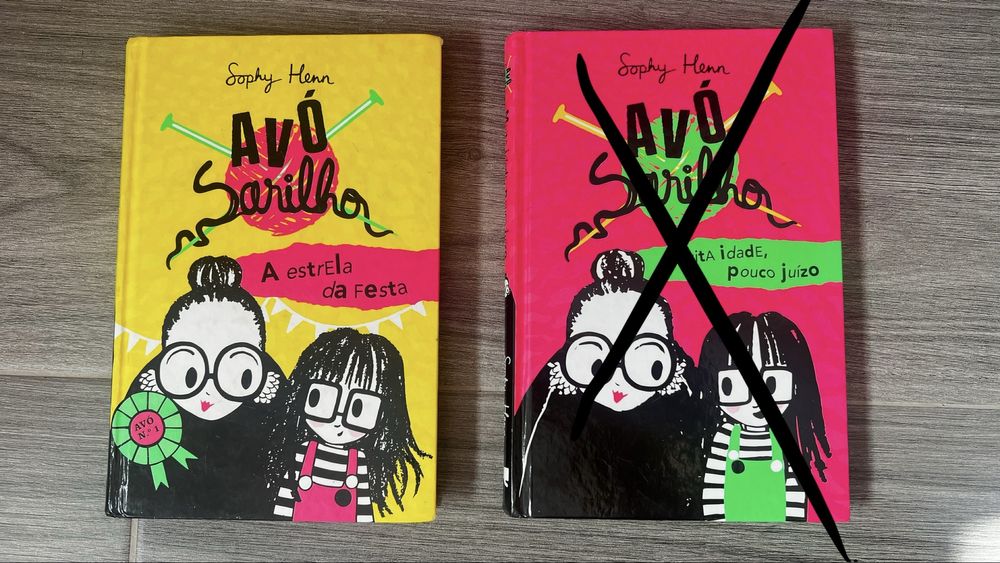 Livro Avó Sarilho: “A estrela da festa”