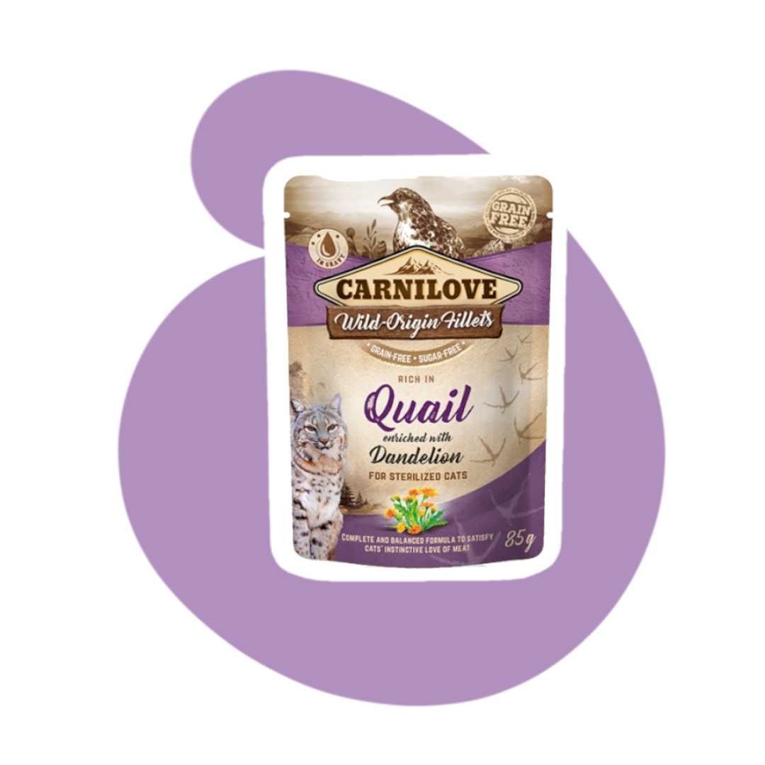 Carnilove Cat Mix smaków 5x85g Saszetka