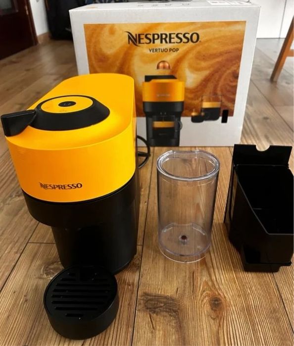Nespresso vertuo pop amarelo
