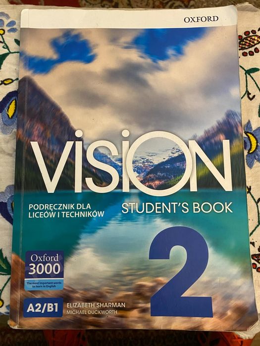 Podręcznik + ćwiczenia vision 2