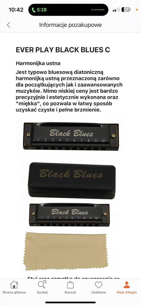 Harmonijka blusowa