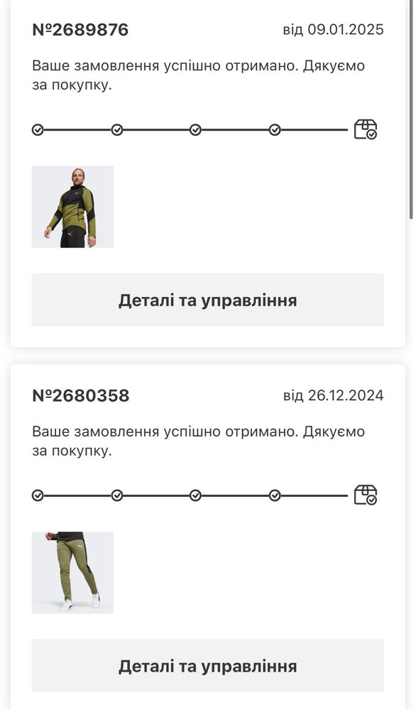 костюм Puma Evostripe Full Green DK 162472 DK 162469