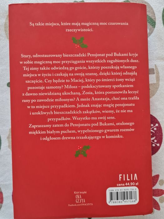 Sprzedam książkę Zima w Pensjonacie pod Bukami. Natasza Socha i inni