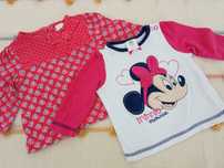 Bluzka długi rękaw Disney Minnie r.62