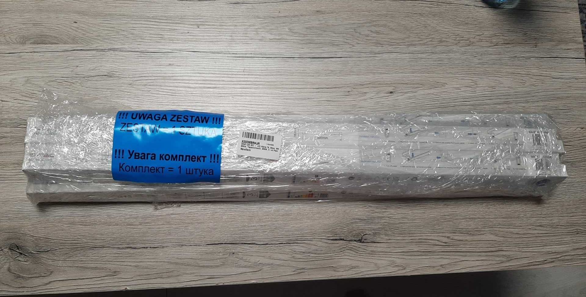 Świetlówka LED tuba 60 cm bała- żarówka