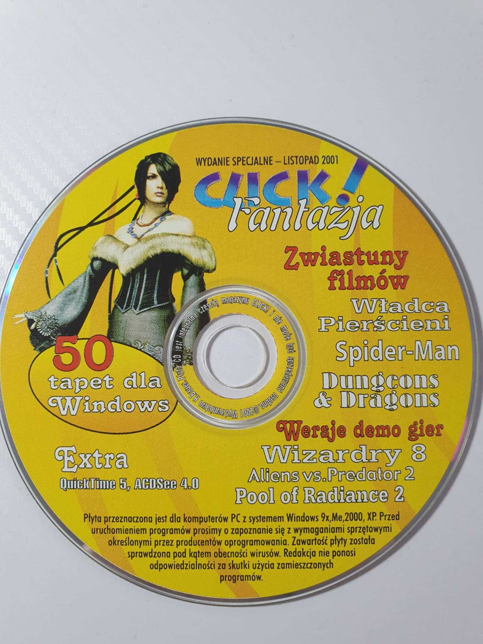 Click! 11/2001 Fantazja wydanie specjalne CD