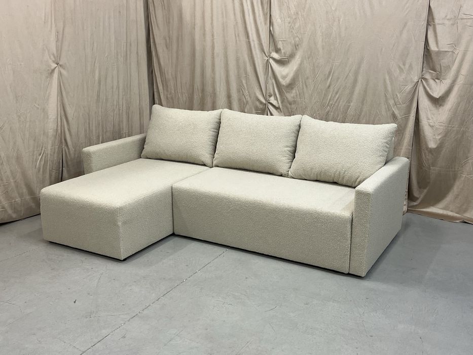 Narożnik sofa rogówka rozkładany, spania pojemnik do salonu OD RĘKI