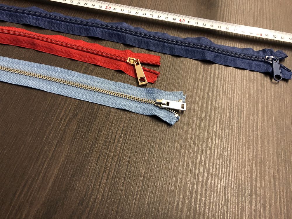 Fecho eclair / de correr / zip / zipper / vários tamanhos e cores