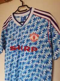 Koszulka Manchester United vintage 90 1991 away adidas orginal