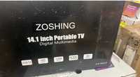 Zoshing 14-calowy przenośny telewizor 1440x900 Tv