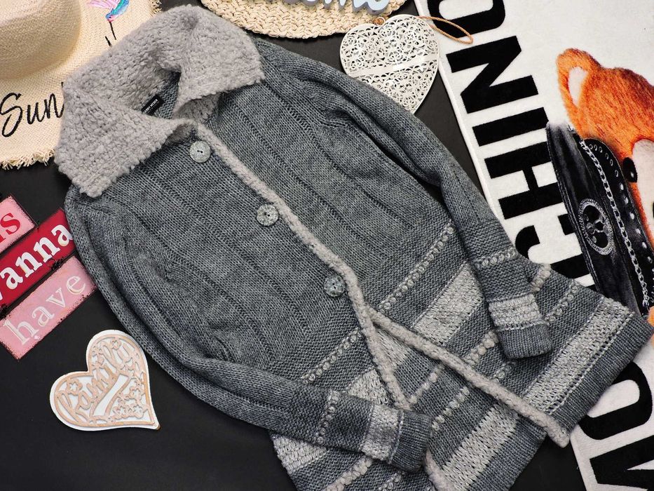 Gerry Weber Markowy sweterek wełna moher 40