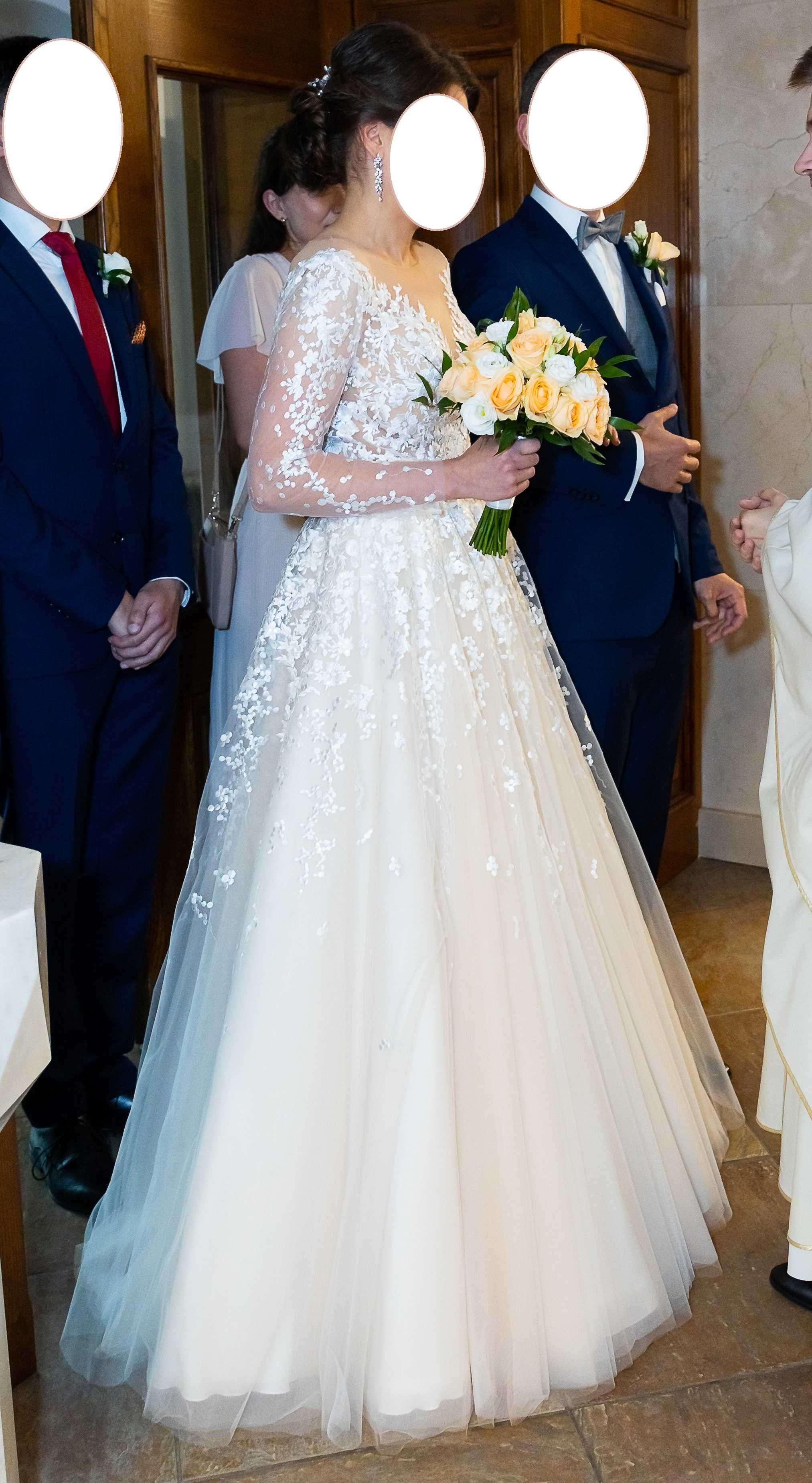 Suknia ślubna Nuria Oksana Mukha Princessa rozm. 38