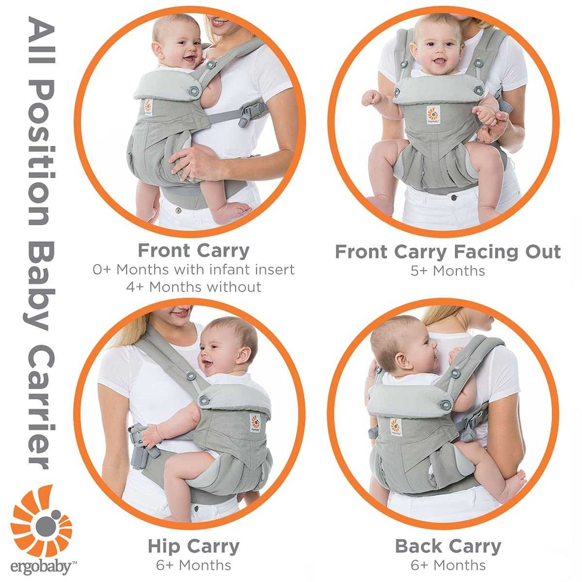 Ergobaby 360 - Baby carrier - Washed, ready to use