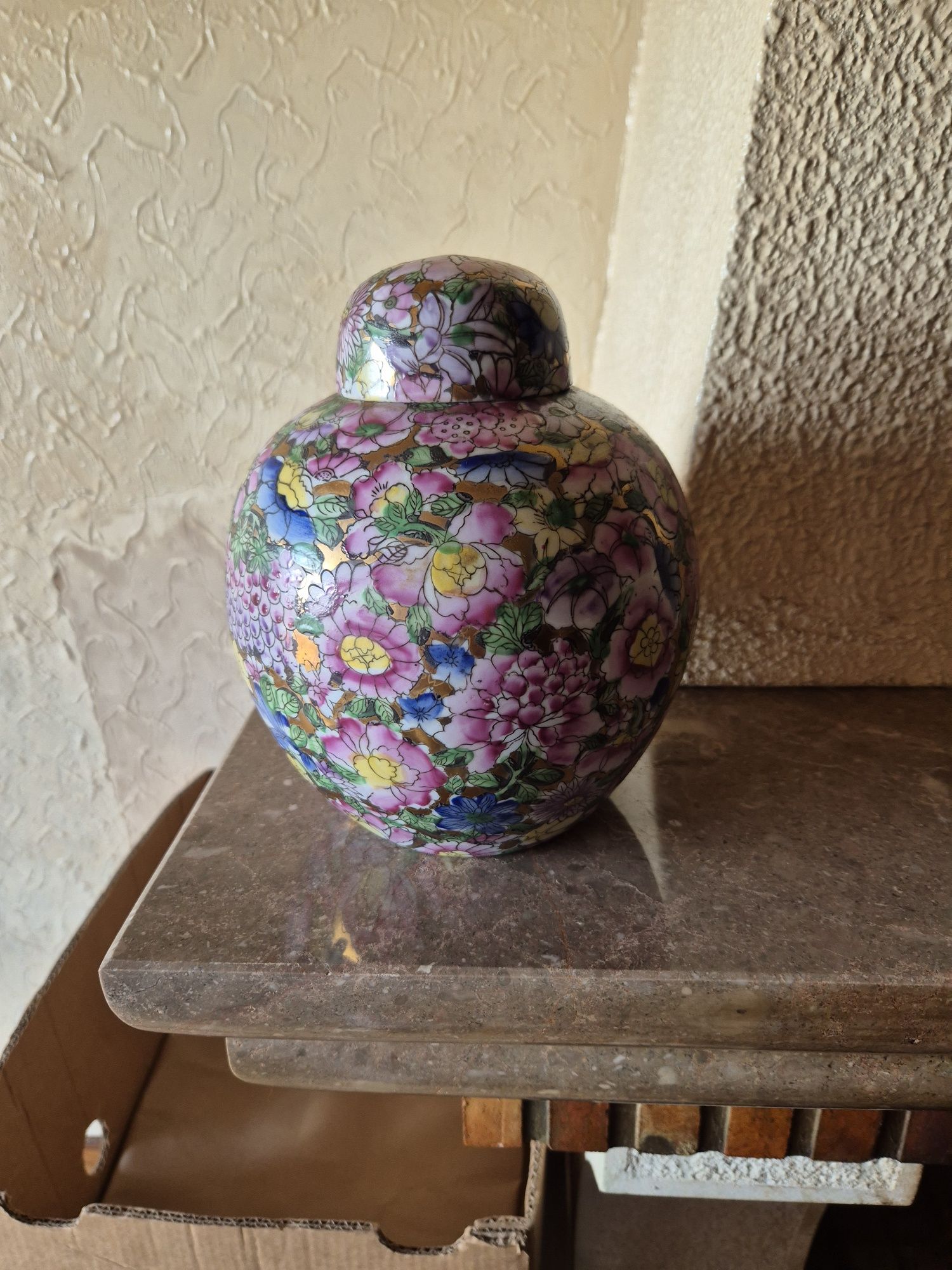 Pote Oriental Mil flores