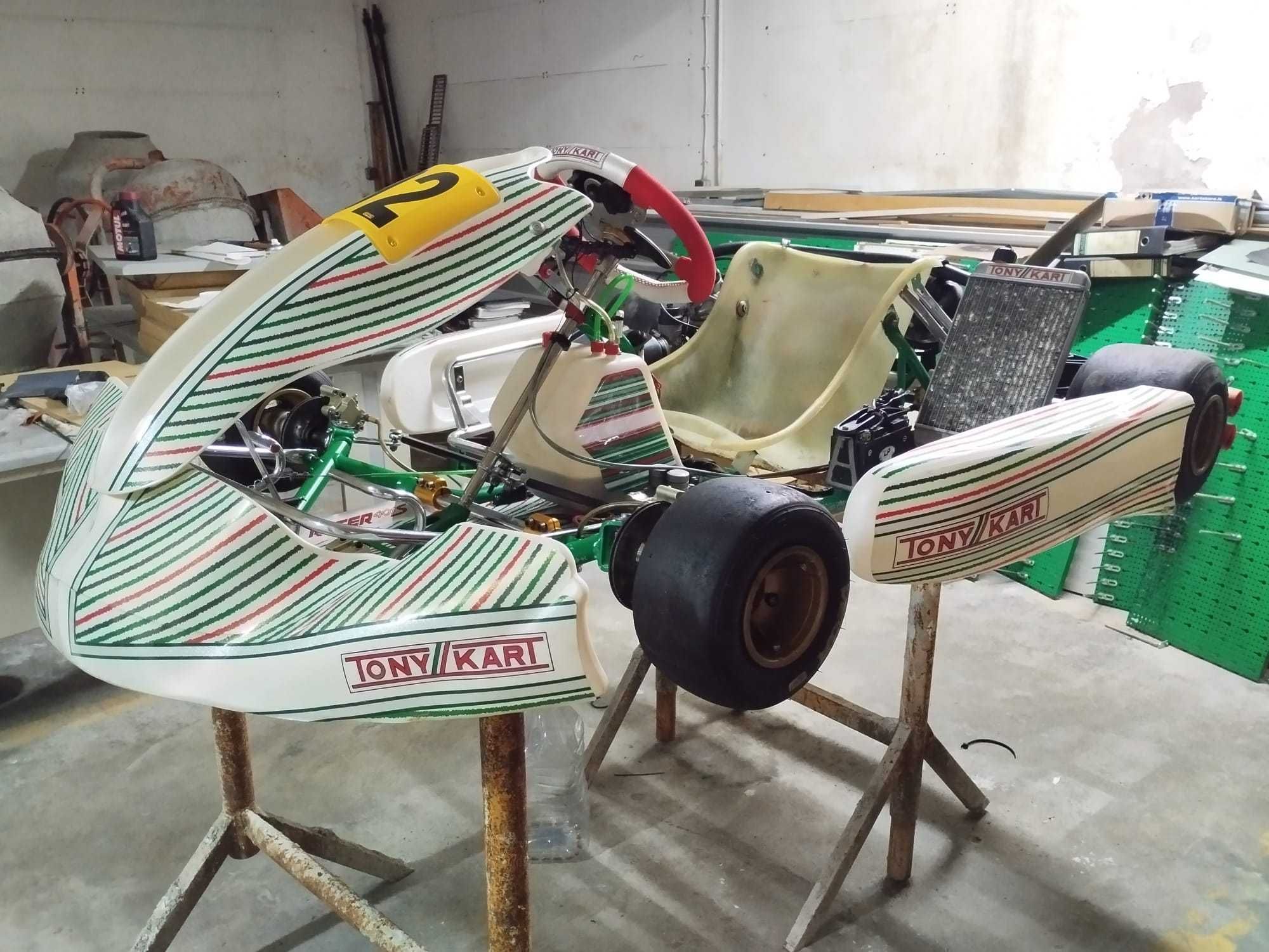 Tony Kart DD2 com reboque