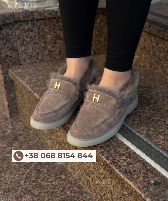 РІЗДВЯНИЙ РОЗПРОДАЖ‼️Зимові лофери преміум, дуже теплі, ВСІ РОЗМІРИ!