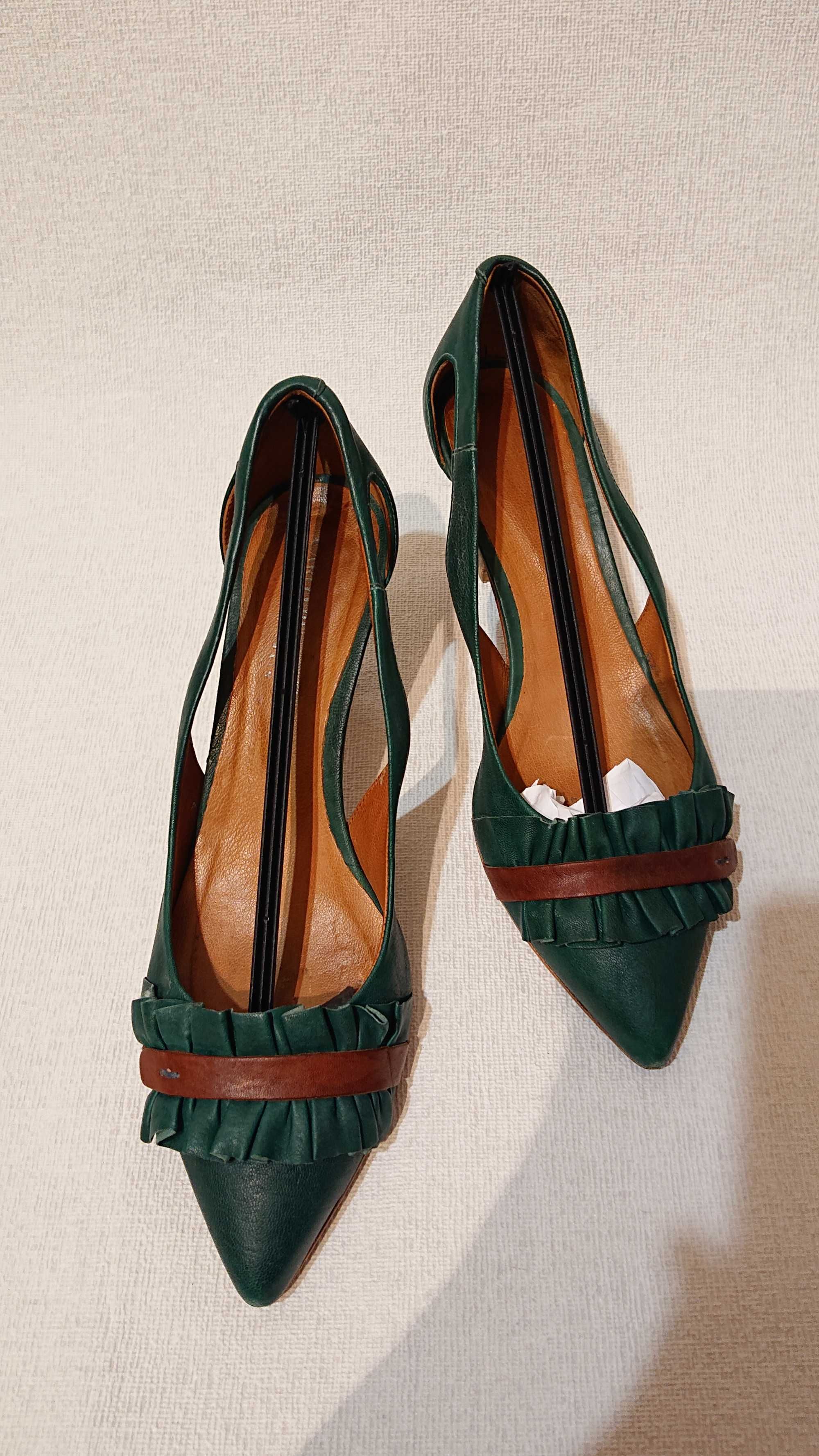 Женские туфли босоножки Carlo Pazolini 40 41 кожа Испания