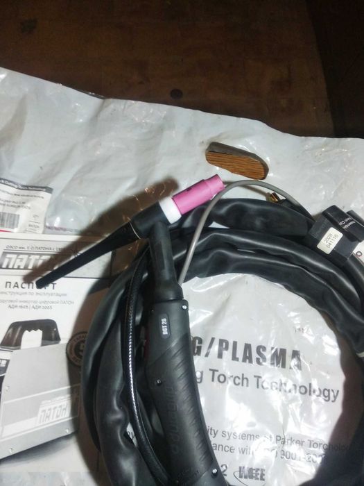 горілка оргонова бінцель 3м. до сварочного апарату(аргонодугового)нова