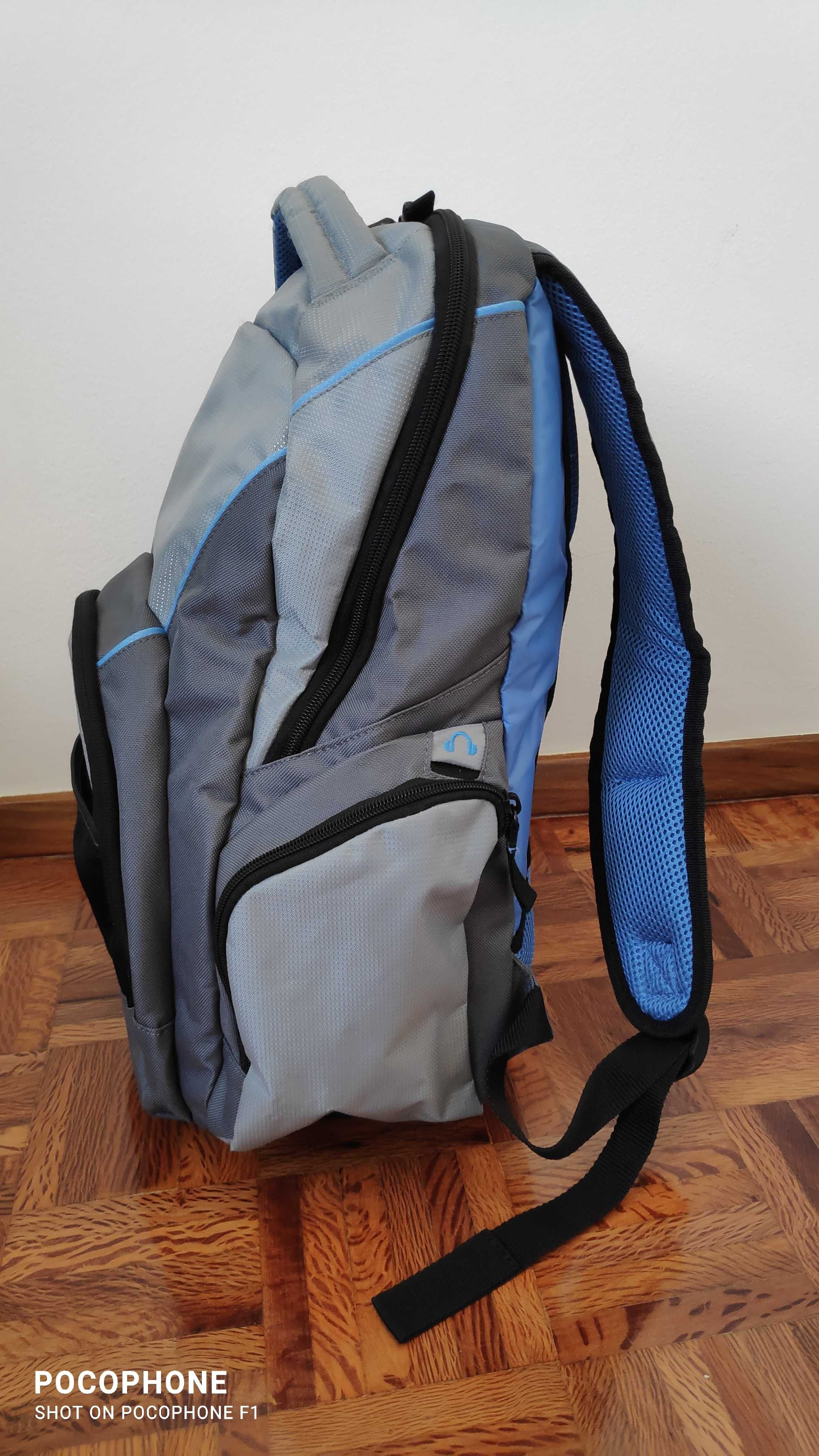 Mochila azul - excelente estado