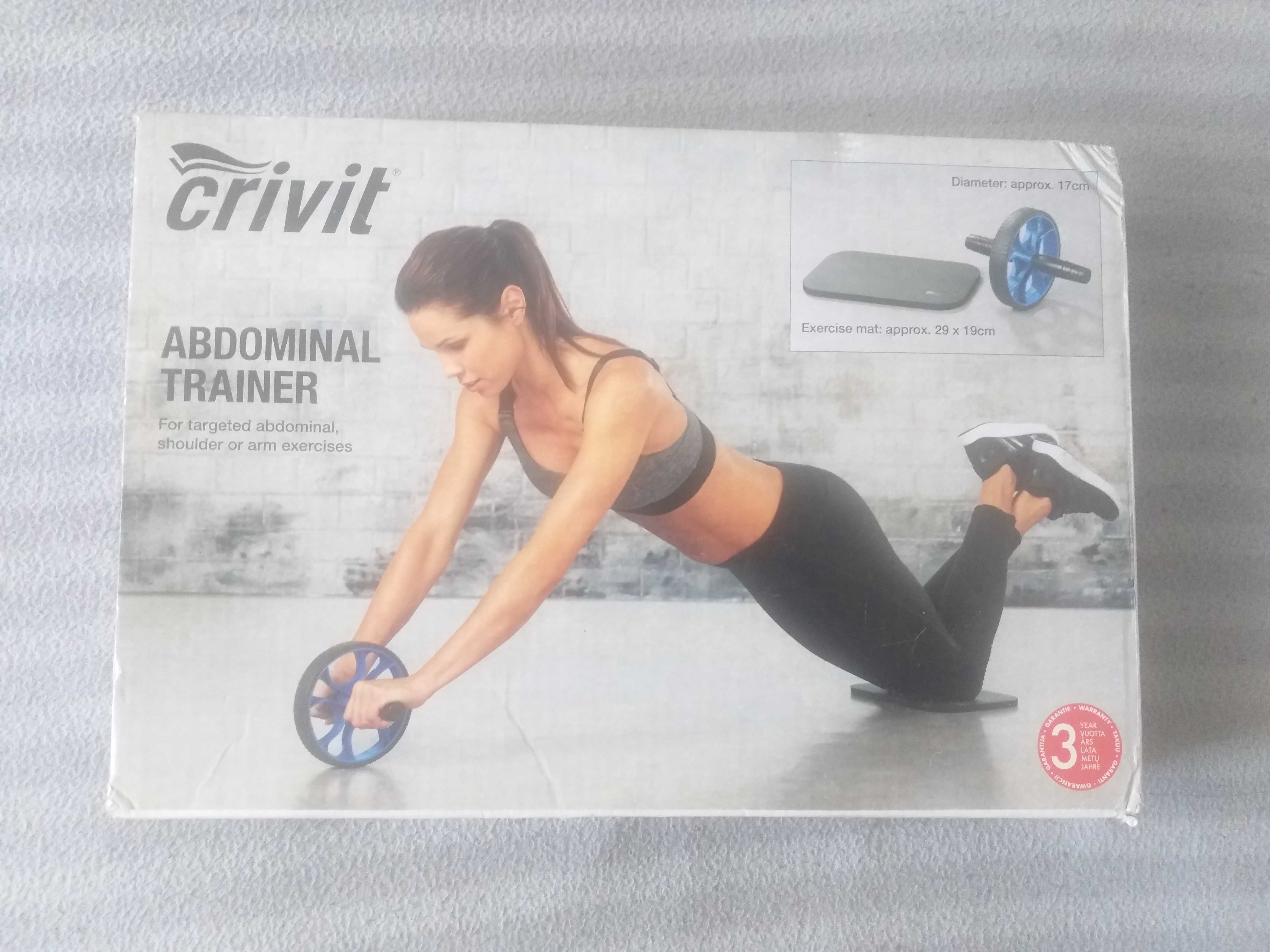 Crivit kółko do ćwiczenia abdominal trener