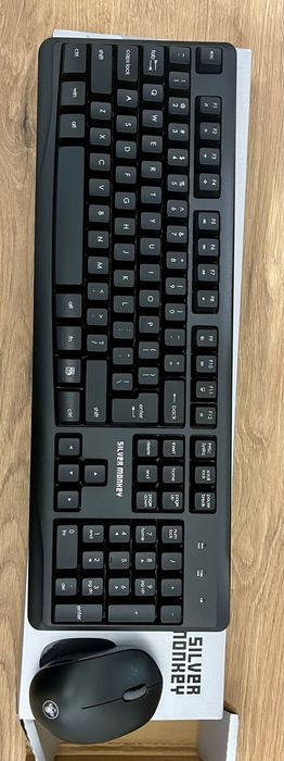 Mysz i klawiatura Silver Monkey