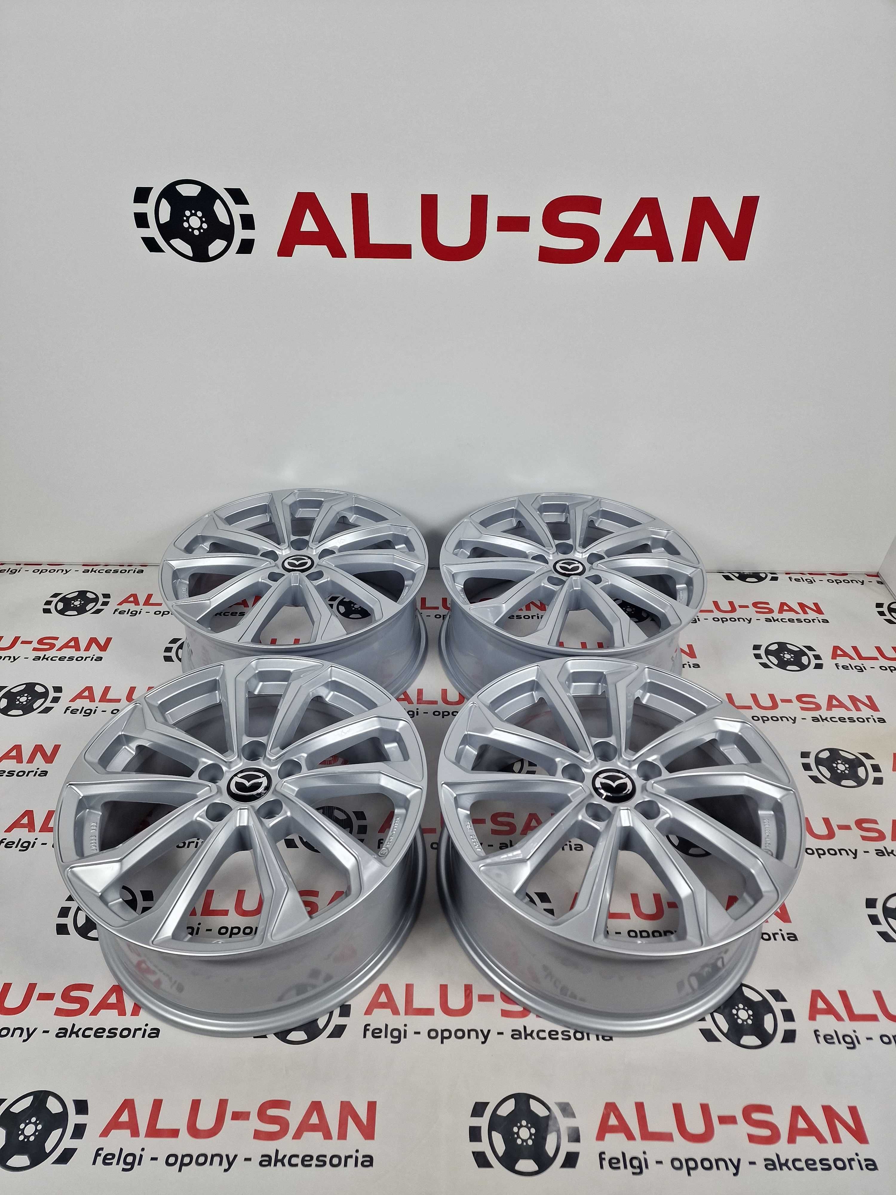 NOWE alufelgi MAZDA 18" 5x114,3: 3 5 6 CX-3 CX-30 CX-5 Srebrne