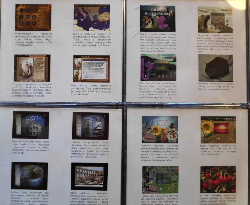 27 sztuk Zestaw Encyklopedia Optimus Pascal Jak to działa płyty CD PC