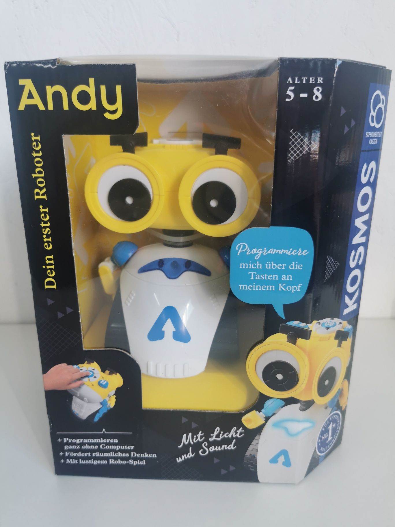 Robot do nauki programowania Andy Kosmos nr384