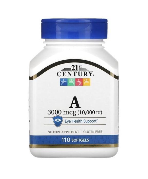 21st Century, Now, CGN, Вітамін А, С, Е, Д3, селен, біотин, 1000мг,США