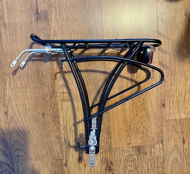 Bagażnik rowerowy aluminiowy w super stanie