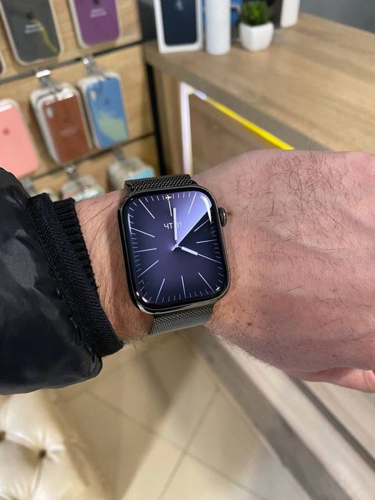 Айфон/iphone/AppleWatch 8 45 сталь біля ТЦ Форум iLove Store Куліша 34