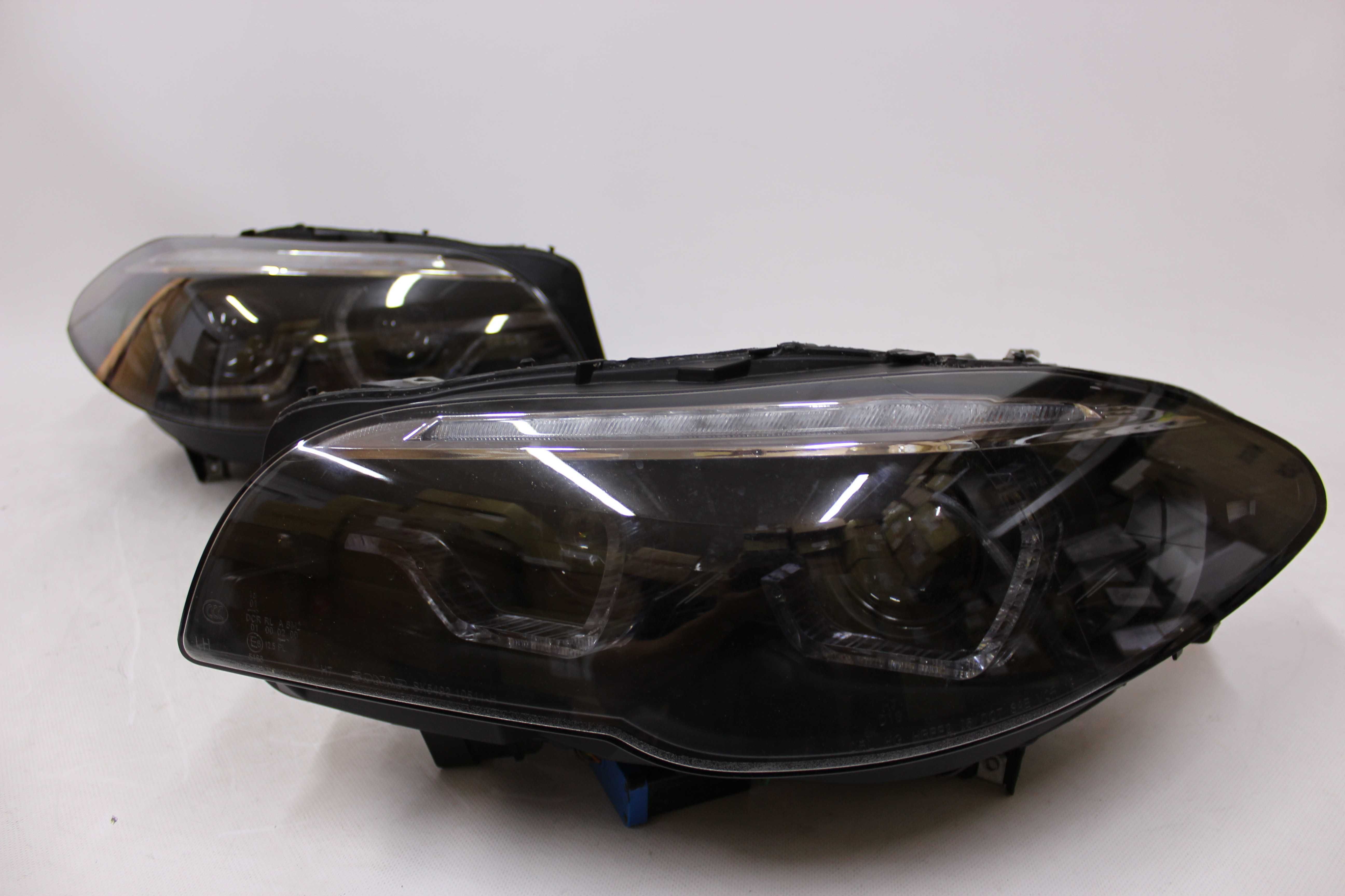 Lampy przednie przód BMW F10 F11 10-13 XENON SKRĘTNY U-BAR LED DYNAMIC