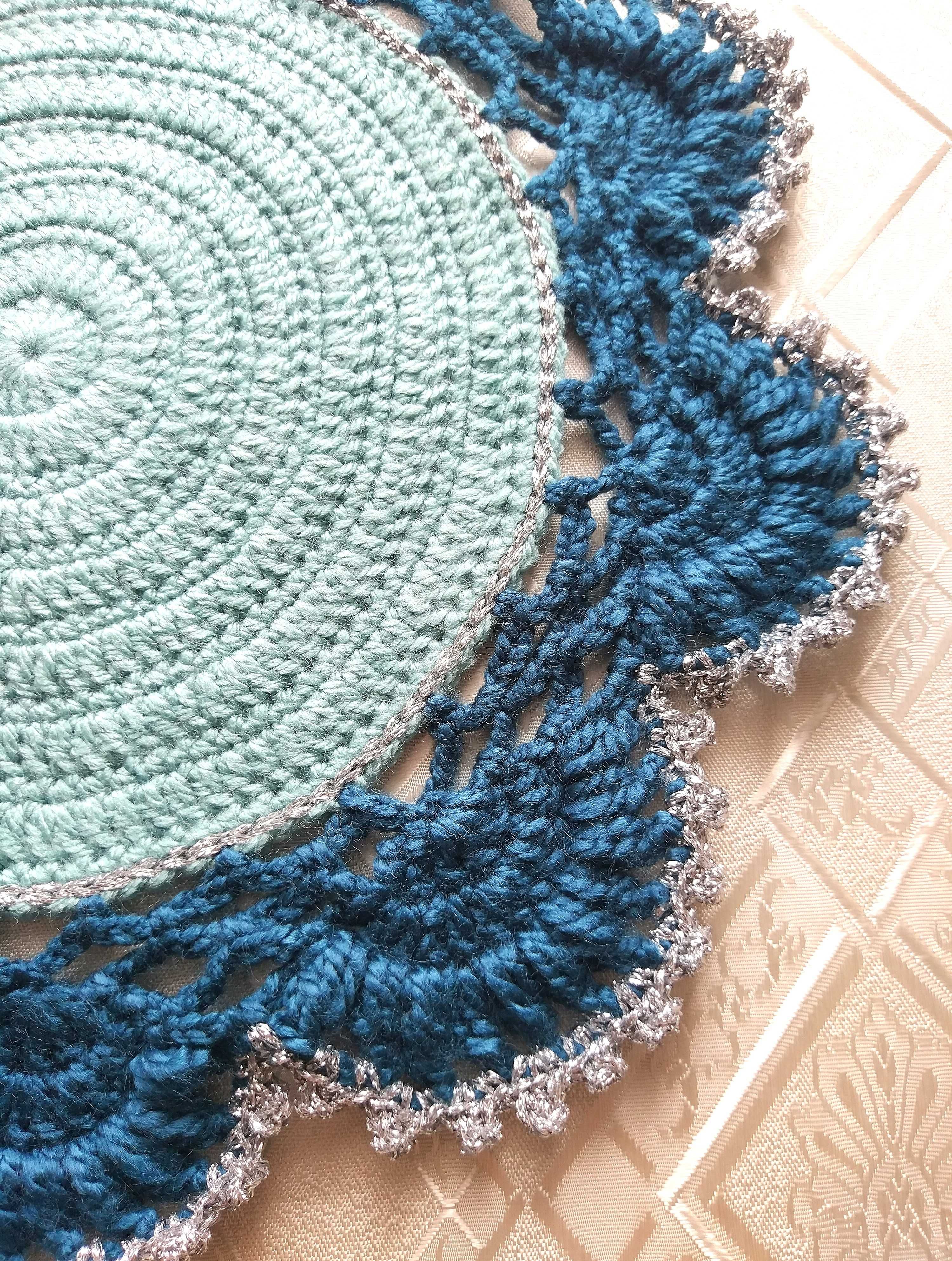 Serwetki podkładki szydełko handmade zestaw 4 szt.