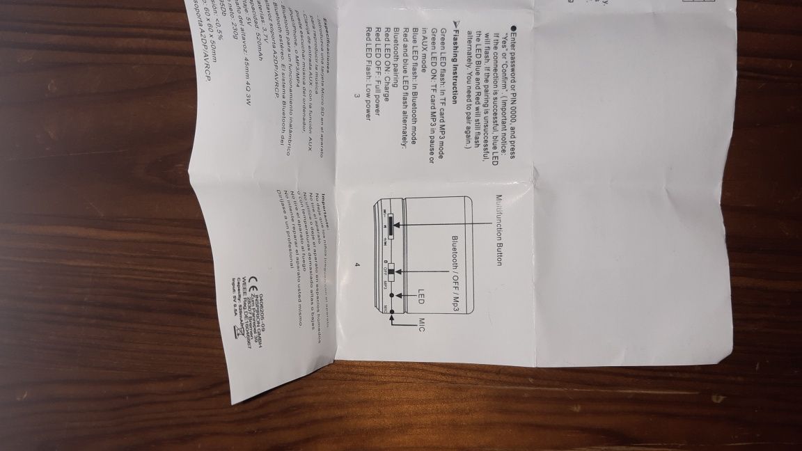 Coluna bluetooth