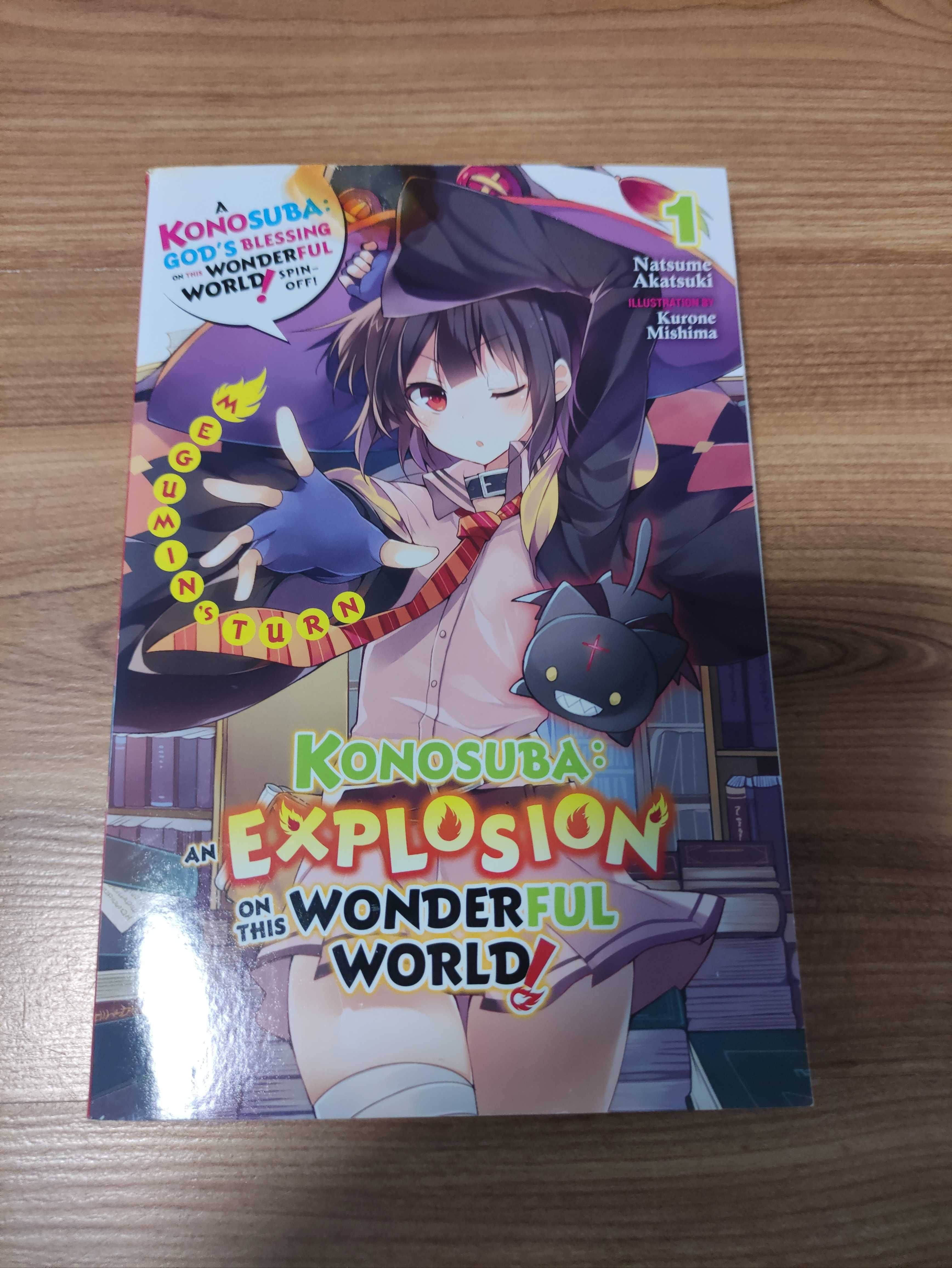 Light Novel - Konosuba: an Explosion on this wonderful world - tom 1