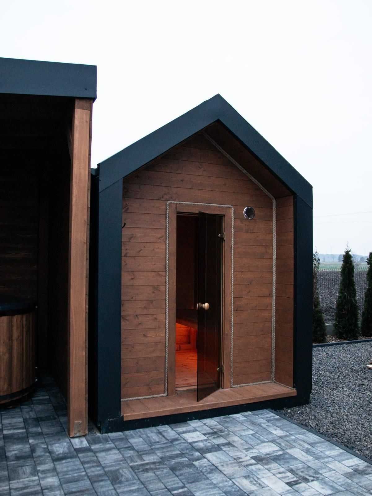 Sauna ogrodowa  domek