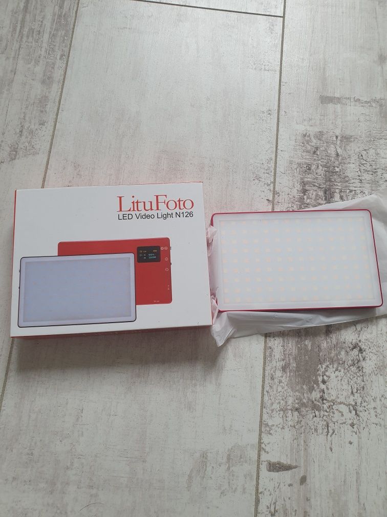 Lampa selfie video LED aparat do selfie LituFoto N126