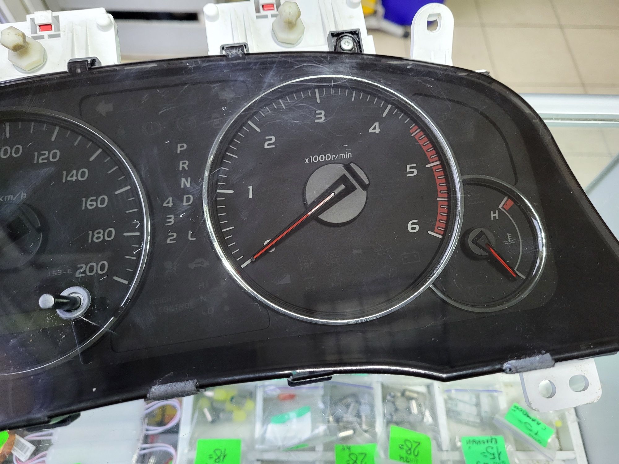 Пагель приладів TOYOTA PRADO  рестаіл.