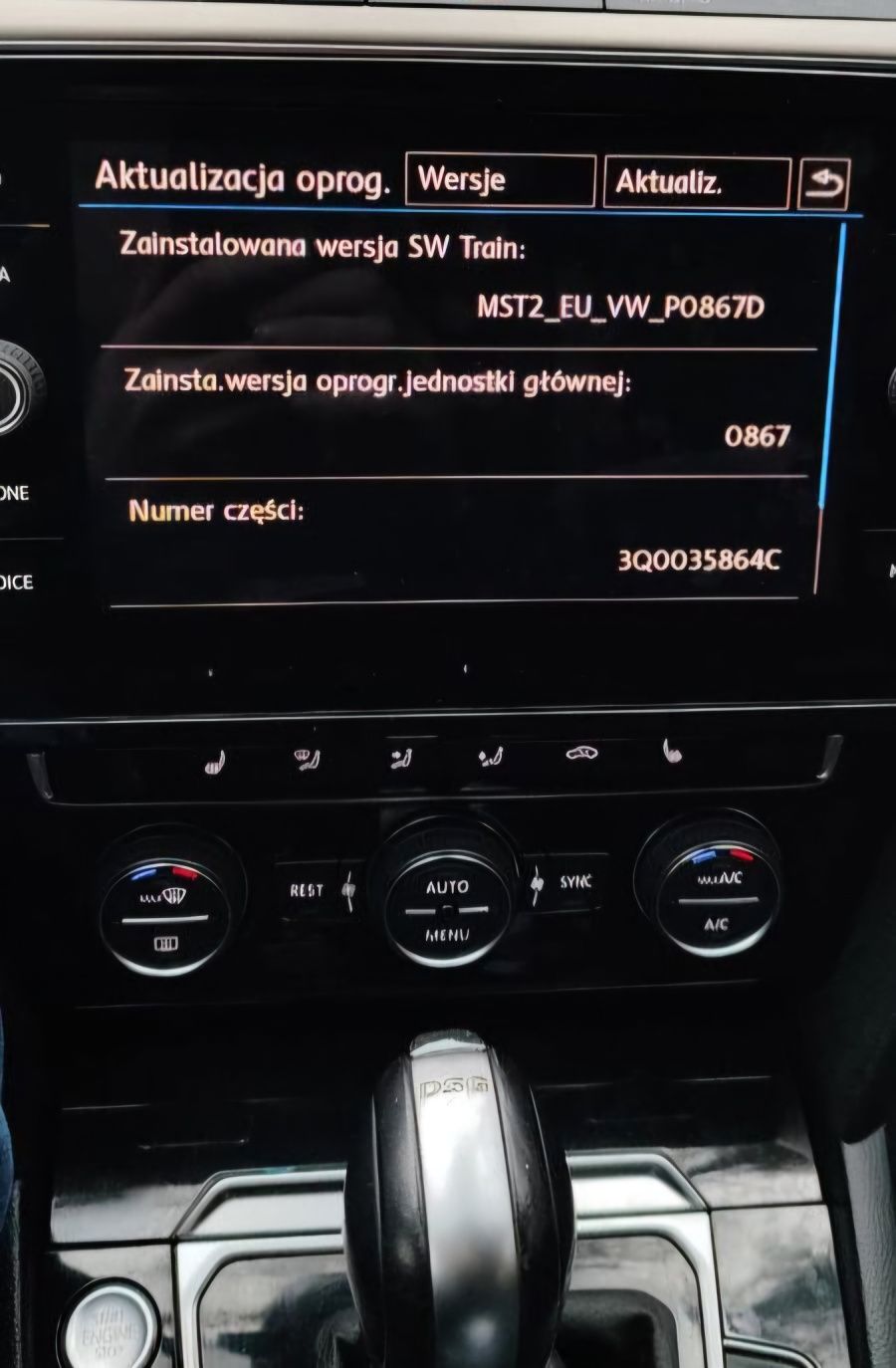 Aktywacja CarPlay/AndroidAuto VW/Seat/ Skoda