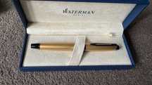 Nowe pióro wieczne Waterman Expert Metalic gold