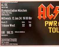 Sprzedam bilet na AC/DC w Monachium 12.06.2024r.